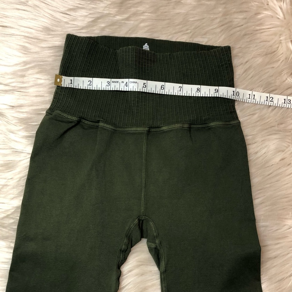 FREE PEOPLE Good Karma Leggings High-Rise 7/8 Length - Picture 7 of 12